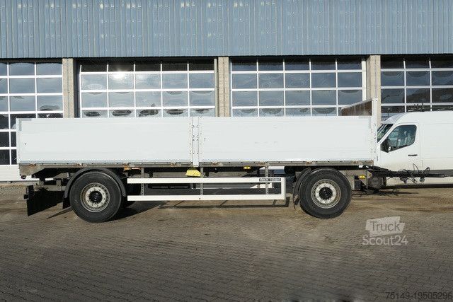 Open trailer Fellechner AB21-N18, Mitnahmestapler, Verzinkt