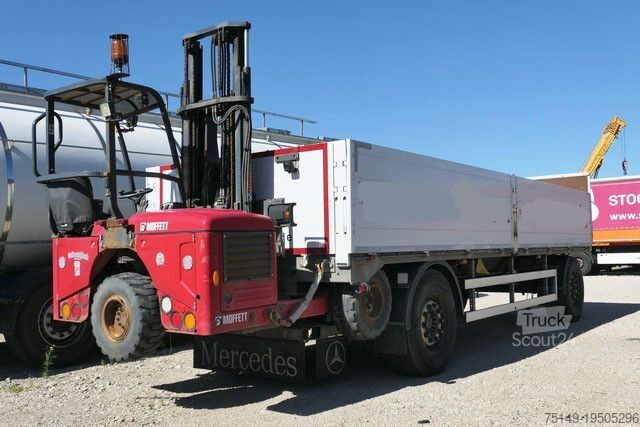 Rimorchio aperto  FELLECHNER/AB 21-N18/Aufn. für Mitnahmstapler