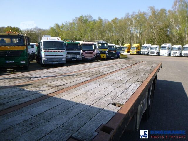 Platte bak Volvo FM 400 8x2 RHD platform