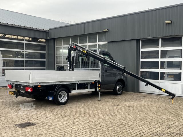 Nákladní automobil s plošinou a jeřábem Mercedes-Benz Sprinter 515 CDI Automaat Hiab 029 Laadkraan Li...