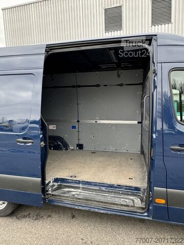 Висока височина на фургона Mercedes-Benz Sprinter 315 CDI Kasten ML+H 3-Sitze Kli