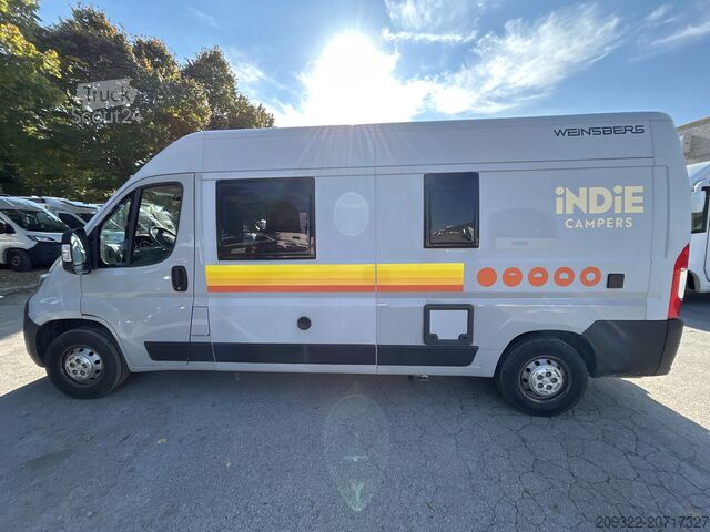 Husvagn/husbils Fiat Weinsberg Carabus 600 K | 4 Posti Letto | Completamente Attrezzato