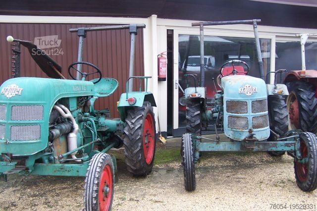 Tractor KRAMER K15*MITFUNKTIONSTÜCHTIGEMMÄHWERK