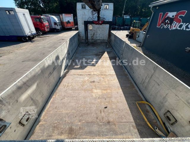 Lastbil med flak VOLVO FH 420 6x2 Pritsche+HIAB Ladekran Lenk-/Lift EU6