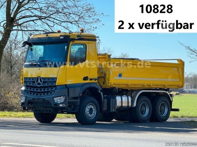 Dreiseitenkipper LKW MERCEDES-BENZ Arocs 5 2653 6x4 Meiller DSK Kipper Mirror Cam