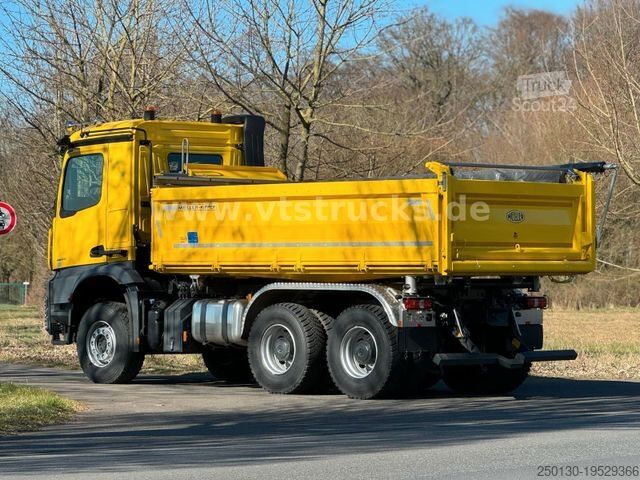 Dreiseitenkipper LKW MERCEDES-BENZ Arocs 5 2653 6x4 Meiller DSK Kipper Mirror Cam