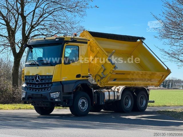 Dreiseitenkipper LKW MERCEDES-BENZ Arocs 5 2653 6x4 Meiller DSK Kipper Mirror Cam