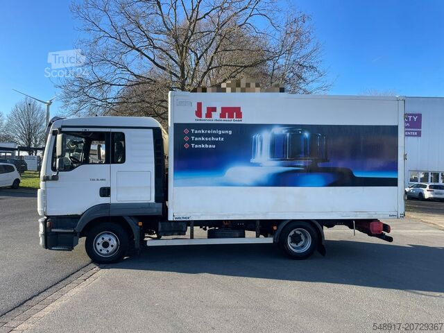 Gesloten bak MAN TGL8.180