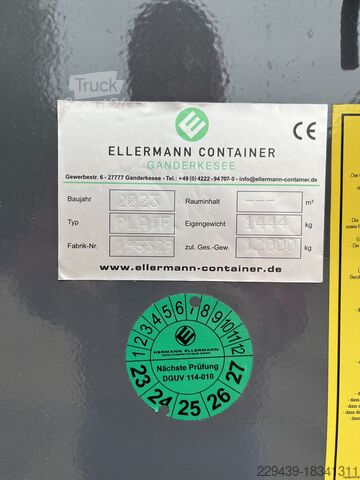 Container Ellermann Ellermann Ladeplattform
