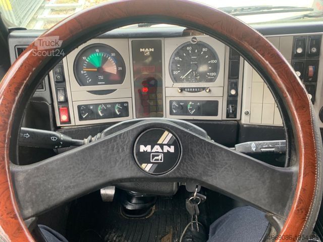 Camion benne MAN F2000 35.403 8x6 Blat/Blatt