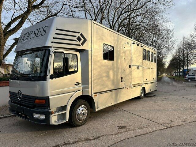 Veewagen Mercedes-Benz Atego 1223 Ketterer 5-6 Pferde Wohnmobilzul.