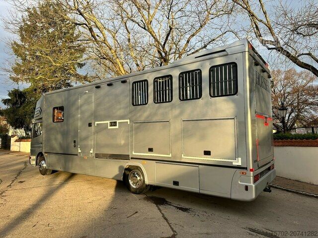 Veewagen Mercedes-Benz Atego 1223 Ketterer 5-6 Pferde Wohnmobilzul.