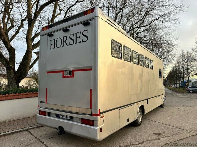 Veewagen Mercedes-Benz Atego 1223 Ketterer 5-6 Pferde Wohnmobilzul.