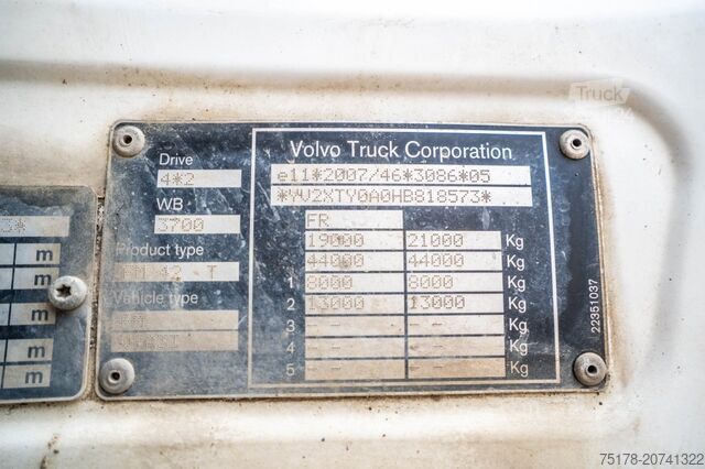 Standard-SZM VOLVO FMX 460 GLOB + HYDR