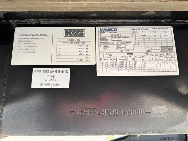 Laadplatform KWB 2018 + JKB 12 R / 62-2 + ROTATOR