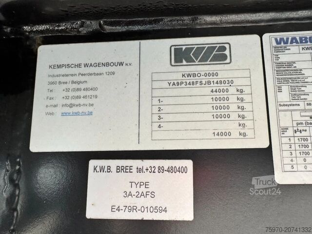 Laadplatform KWB 2018 + JKB 12 R / 62-2 + ROTATOR