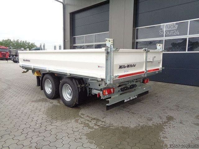 Lågbyggd trailer MÜLLER-MITTELTAL 3 Seitenkip.- Strongw., 10 to Ram, Sonderpreis