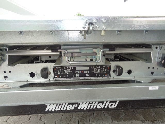Lågbyggd trailer MÜLLER-MITTELTAL 3 Seitenkip.- Strongw., 10 to Ram, Sonderpreis