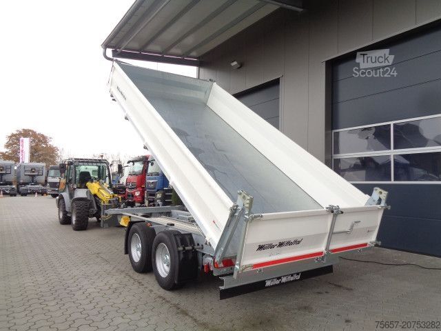Lågbyggd trailer MÜLLER-MITTELTAL 3 Seitenkip.- Strongw., 10 to Ram, Sonderpreis