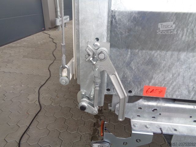 Lågbyggd trailer MÜLLER-MITTELTAL 3 Seitenkip.- Strongw., 10 to Ram, Sonderpreis