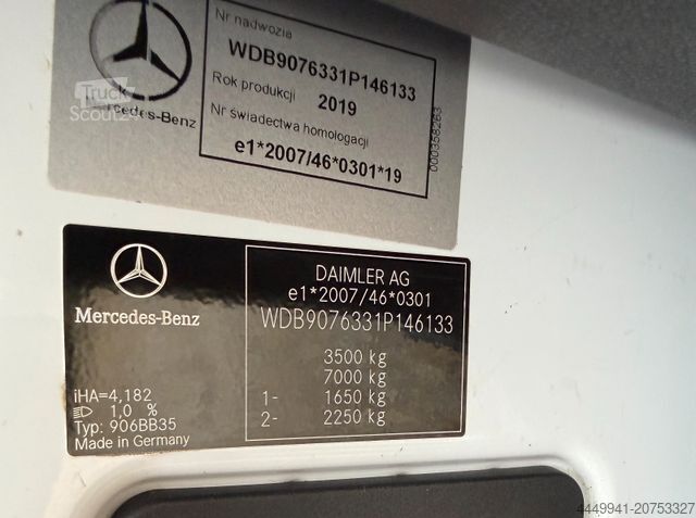 Kastenwagen hoch MERCEDES-BENZ Sprinter 319*L2H2*Mixto*3,5t AHK*Navi*7000kg