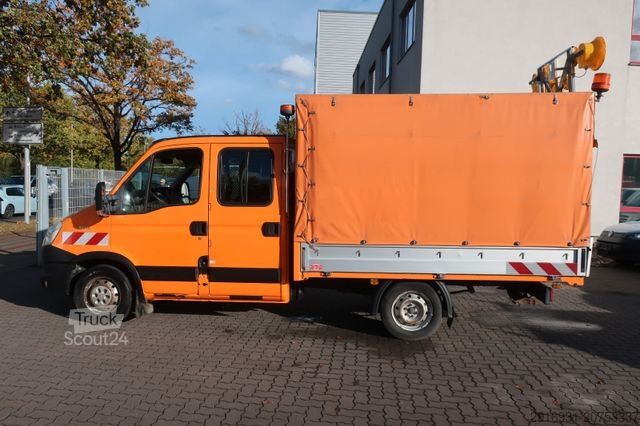 Samochód dostawczy z plandeką IVECO Daily Pritsche Plane 35S13 2. Hand/ SHZ / FN:246