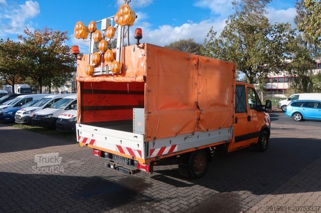 Samochód dostawczy z plandeką IVECO Daily Pritsche Plane 35S13 2. Hand/ SHZ / FN:246