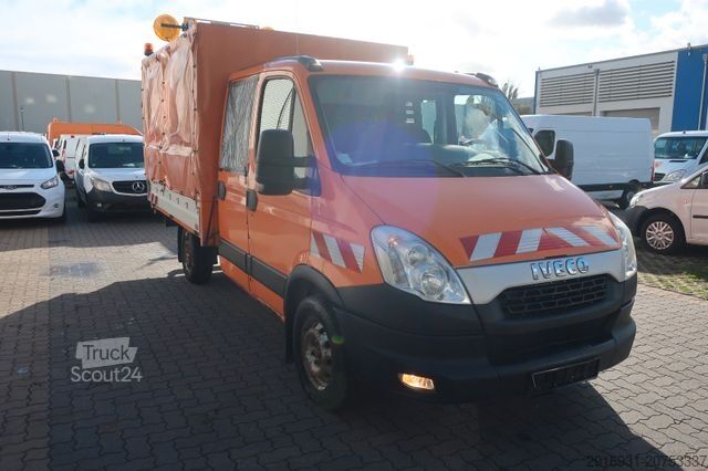 Samochód dostawczy z plandeką IVECO Daily Pritsche Plane 35S13 2. Hand/ SHZ / FN:246