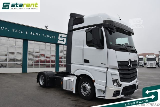 Ελκυστήρας μεγάλου όγκου MERCEDES-BENZ Actros L 1846 Low Deck BigSpace Retarder Standkl