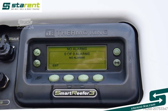 Kühlauflieger SCHMITZ CARGOBULL ThermoKing SLXi300 Palettenkasten 7.114 Std.