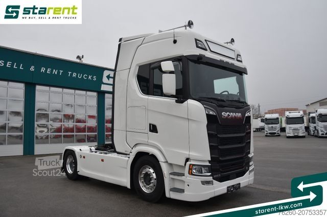 Standard SZM SCANIA S580 V8 Standklima Retarder Kaffeemaschine Navi