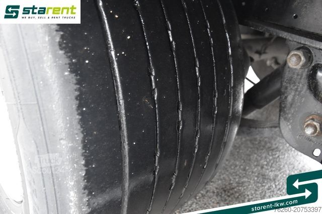 Auflieger mit Pritsche & Plane KRONE Megatrailer Hubdach Liftachse Safe Curtain