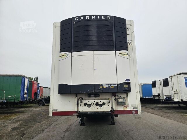 Транспорт в хладилници/фризери KRONE SD | FRIGE TRAILER WITH CARRIER |  AND LOADING ...