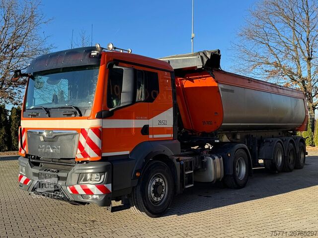 MAN TGS 18.510 4x4H EURO6 CIĄGNIK SIODŁOWY Z HYDRAULIKĄ WYWROTU MAN TGS 18.510 4x4H EURO6 CIĄGNIK SIODŁOWY Z HYDRAU...