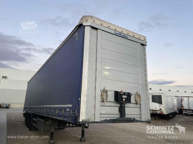 Brandalı açık yarı römork Leci Trailer Curtainsider Standard