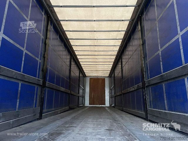 Brandalı açık yarı römork Leci Trailer Curtainsider Standard