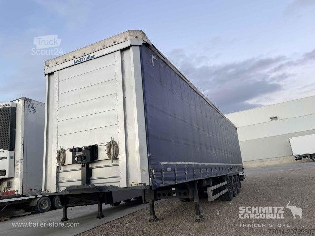 Brandalı açık yarı römork Leci Trailer Curtainsider Standard