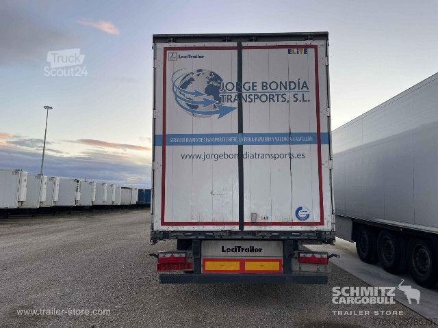 Brandalı açık yarı römork Leci Trailer Curtainsider Standard