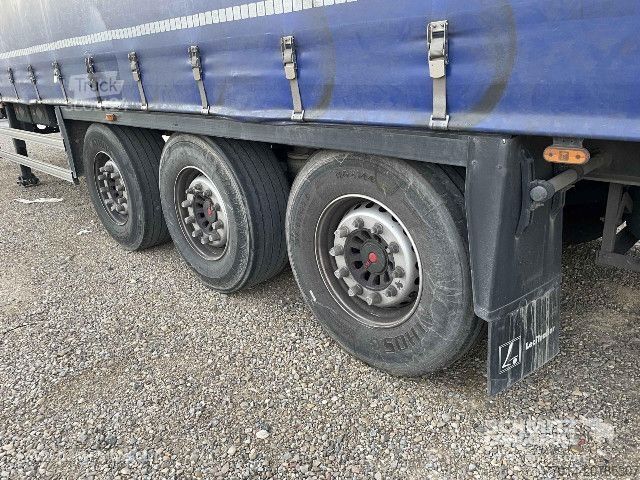 Brandalı açık yarı römork Leci Trailer Curtainsider Standard