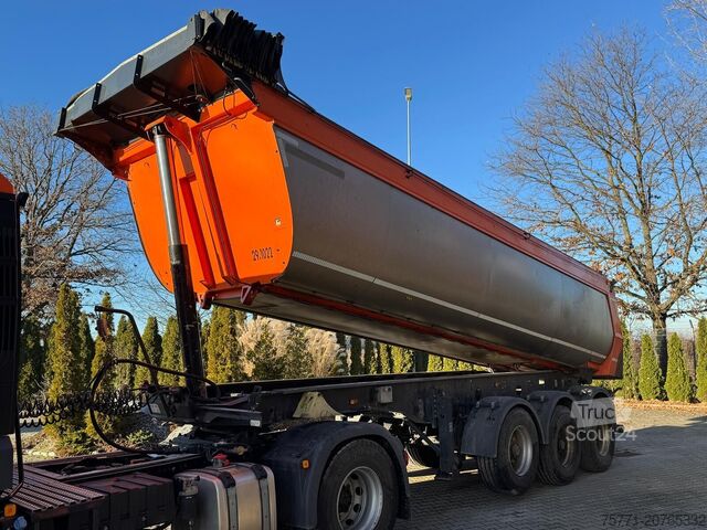 شاحنة قلابة Meiller MHPS 12/27 NOSS2 KISA 3 NACZEPA WYWROTKA 27m3