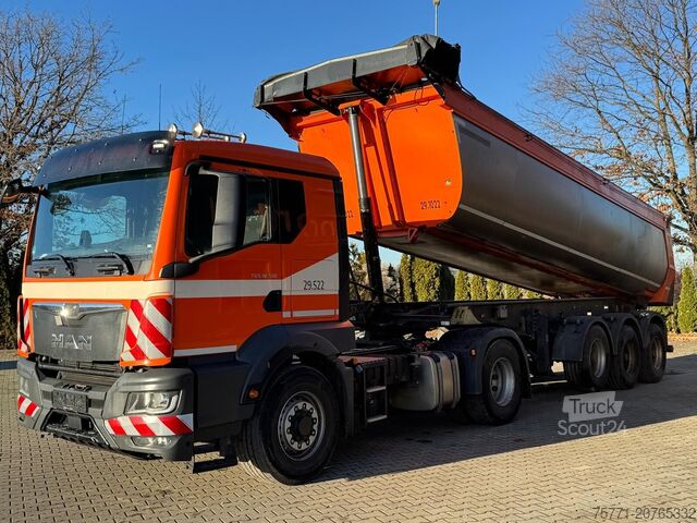 شاحنة قلابة Meiller MHPS 12/27 NOSS2 KISA 3 NACZEPA WYWROTKA 27m3