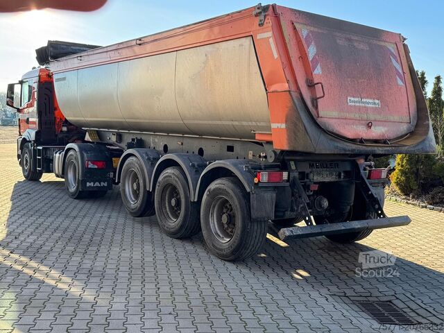 شاحنة قلابة Meiller MHPS 12/27 NOSS2 KISA 3 NACZEPA WYWROTKA 27m3