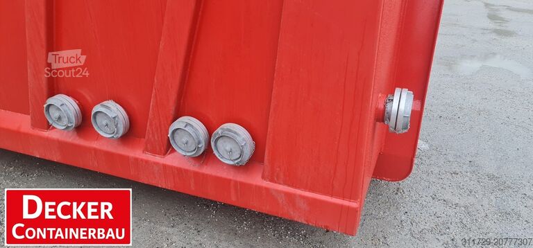 حاوية متدحرجة Decker Containerbau Abrollcontainer, Püffercontainer