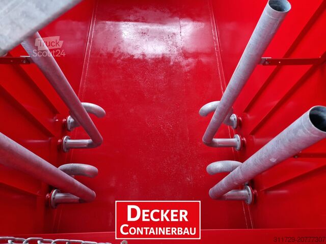 حاوية متدحرجة Decker Containerbau Abrollcontainer, Püffercontainer