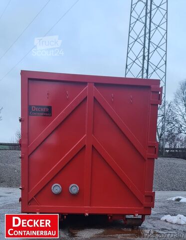 حاوية متدحرجة Decker Containerbau Abrollcontainer, Püffercontainer