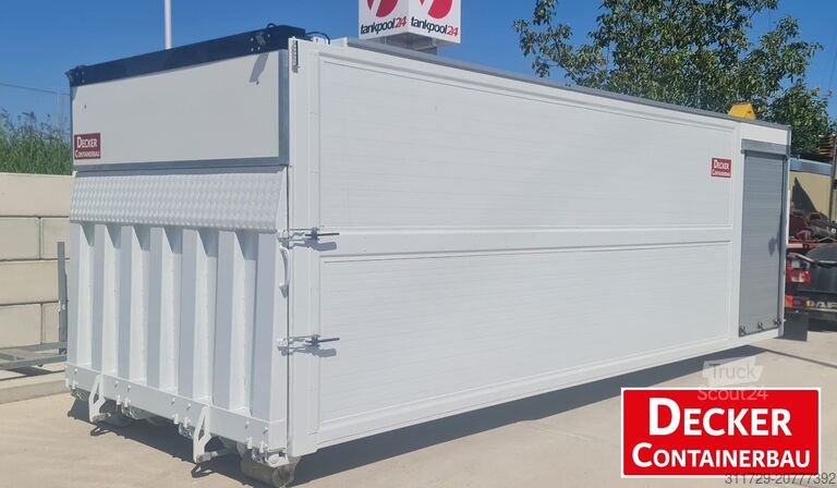 حاوية متدحرجة Decker Containerbau Abrollcontainer,AB Logistik,2 Lagerräum