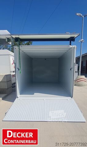 حاوية متدحرجة Decker Containerbau Abrollcontainer,AB Logistik,2 Lagerräum