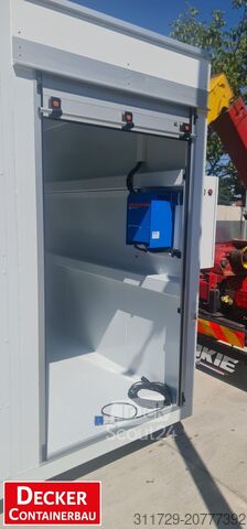 حاوية متدحرجة Decker Containerbau Abrollcontainer,AB Logistik,2 Lagerräum