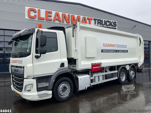 Όχημα συλλογής απορριμμάτων DAF FAN CF 300 VDL Translift Flex zijlader