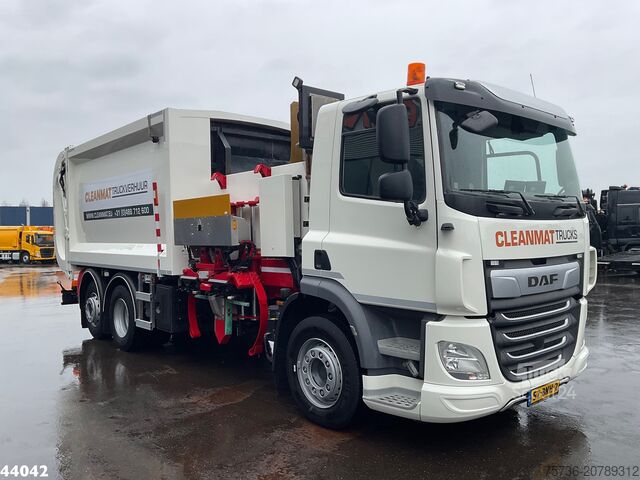 Όχημα συλλογής απορριμμάτων DAF FAN CF 300 VDL Translift Flex zijlader
